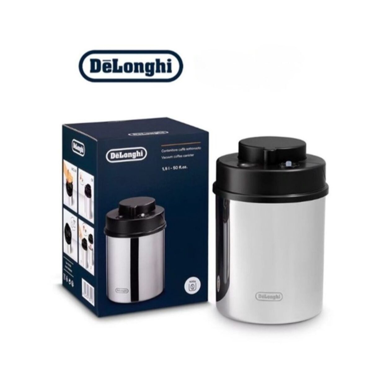【DeLonghi】手動真空儲豆罐
