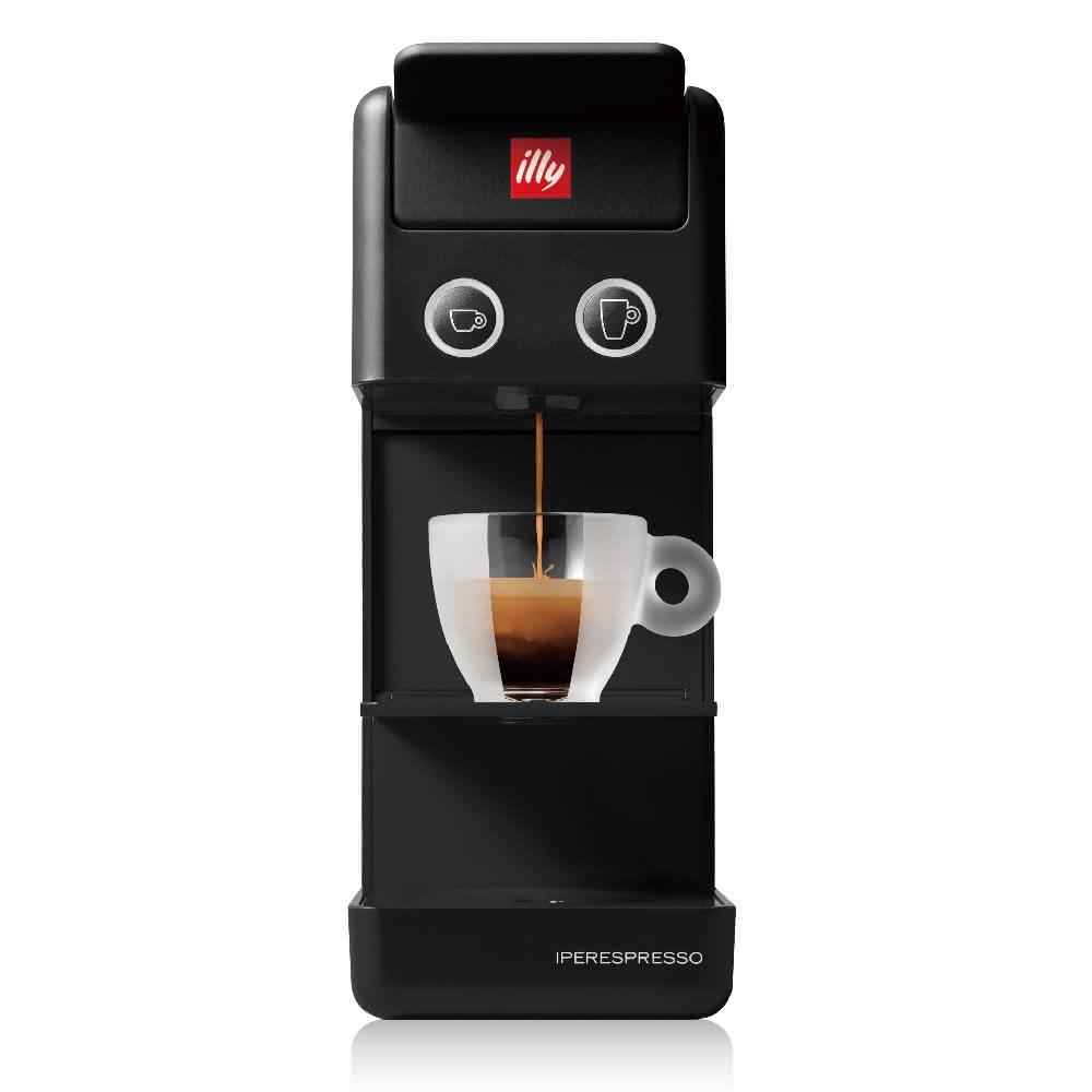 小巧身形 大師級風味 ILLY Y3.3咖啡膠囊機(黑色)